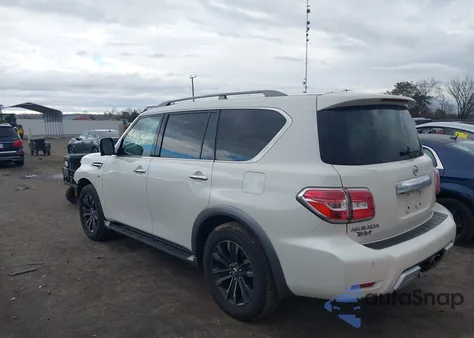 2017 Nissan Armada Platinum from USA, damaged, VIN JN8AY2NE0H9704353